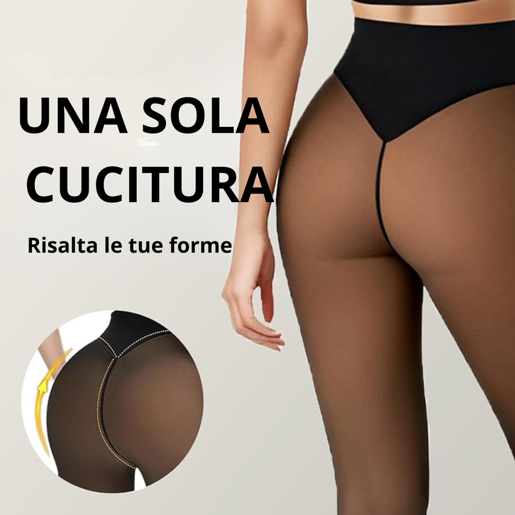 LEGGINS IN PILE CONTENITIVO