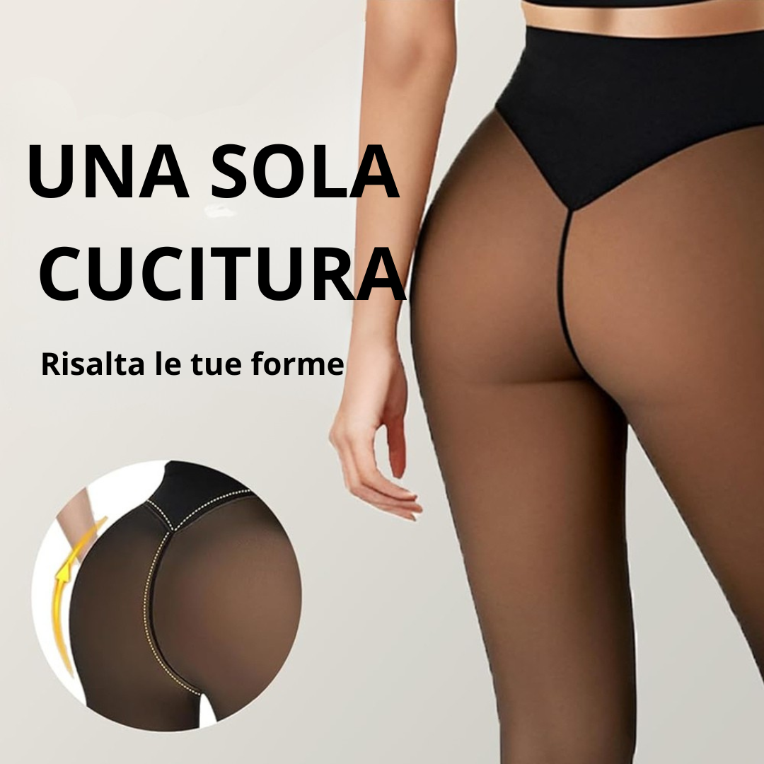 LEGGINS IN PILE CONTENITIVO